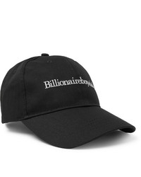 Billionaire Boys Club Logo Embroidered Cotton Twill Baseball Cap