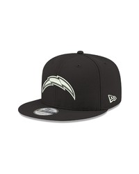 New Era Cap New Era Black Los Angeles Chargers B Dub 9fifty Adjustable Snapback Hat At Nordstrom