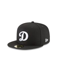 New Era Cap New Era Black Los Angeles Dodgers 59fifty Fitted Hat
