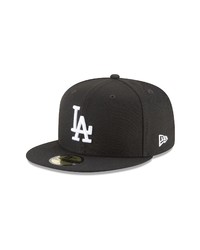 New Era Cap New Era Black Los Angeles Dodgers 59fifty Fitted Hat