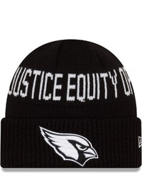 New Era Black Arizona Cardinals Team Social Justice Cuffed Knit Hat At Nordstrom