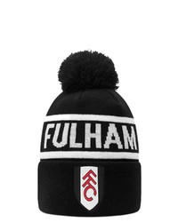 New Era Black Fulham Vertical Wordmark Cuffed Knit Hat At Nordstrom