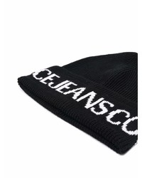 VERSACE JEANS COUTURE Logo Print Beanie