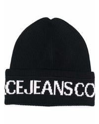 VERSACE JEANS COUTURE Logo Print Beanie
