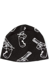 Saint Laurent Gun Pop Beanie Hat