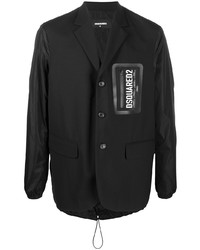 DSQUARED2 Contrast Sleeve Branded Blazer