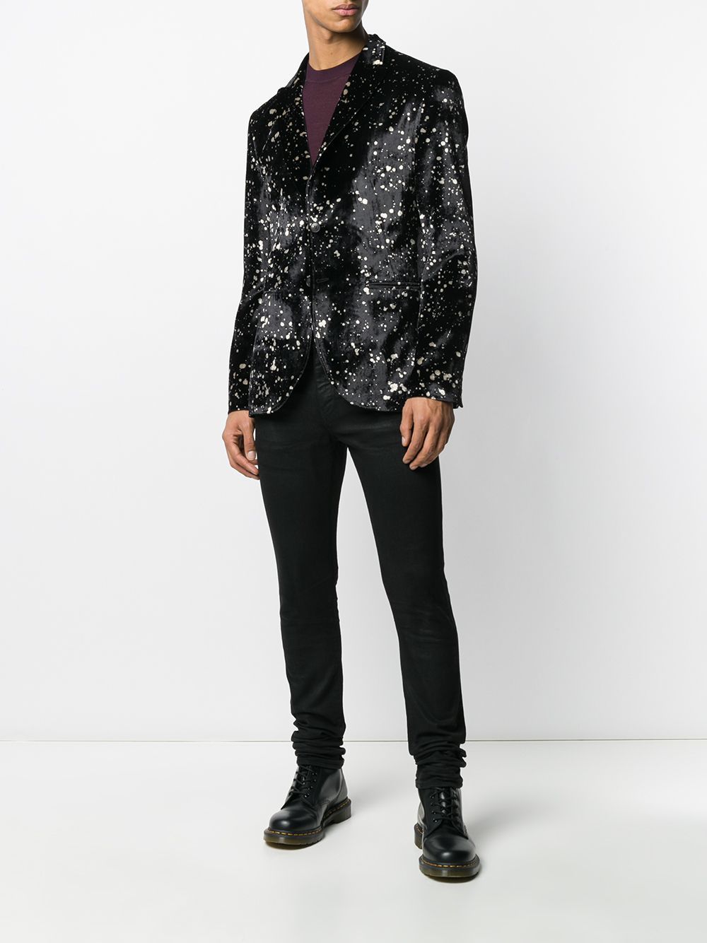 John Varvatos X Led Zeppelin Velvet Blazer, $1,261 | farfetch.com ...