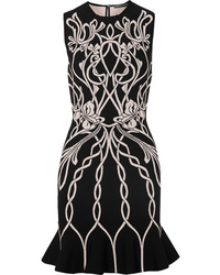 Alexander McQueen Jacquard Knit Mini Dress