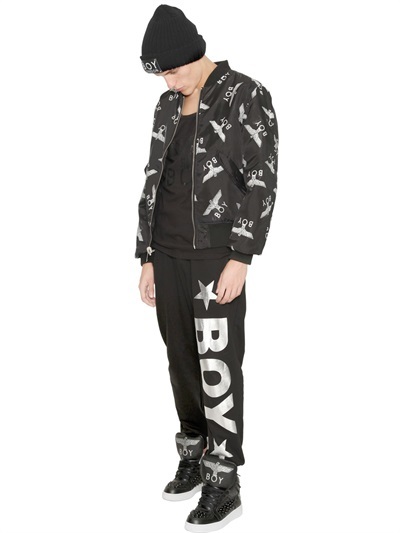 Boy London Reversible Eagle Nylon Bomber Jacket, $244