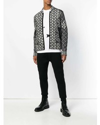 Neil Barrett Knitted Bomber Jacket