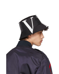 Valentino Black Garavani Vltn Bucket Hat