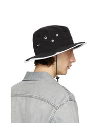 MSGM Black Logo Bucket Hat