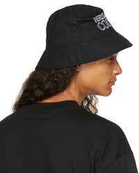 VERSACE JEANS COUTURE Black White Bucket Hat