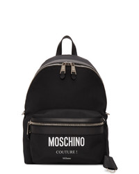 Moschino Black Couture Backpack