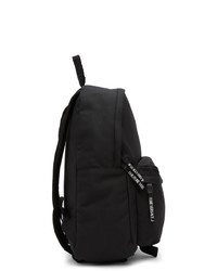 VERSACE JEANS COUTURE Black Warranty Label Backpack