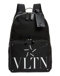 Valentino Vltn Logo Backpack
