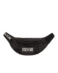 Versace Jeans Couture Black Logo Bum Bag