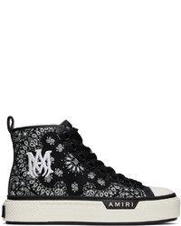 Amiri Black Ma Court Sneakers