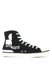 Isabel Marant High Top Logo Sneakers