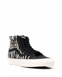 Vans Sk8 Hi 38 Zebra Print Sneakers