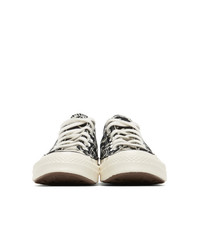 Converse Black And White Signature Chuck 70 Low Sneakers