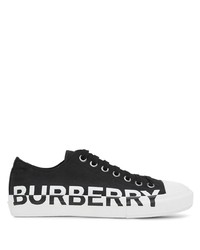 Burberry Logo Print Two Tone Sneakers