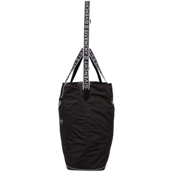 Givenchy Black 4g Packaway Tote, $950, SSENSE