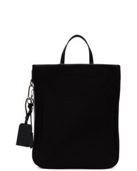 Neil Barrett Black And White To Be Continued Tote