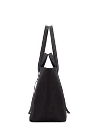 Off-White Black Canvas Arrows Commercial Tote