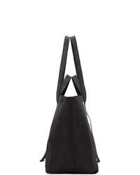 Off-White Black Canvas Arrows Commercial Tote