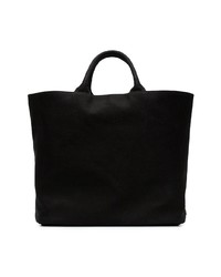 Prada Black Gardener Large Cotton Tote