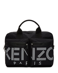 Kenzo Black Logo Briefcase