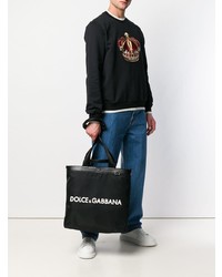 Dolce & Gabbana Logo Shopping Tote