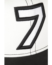 Karl Lagerfeld Number 7 Cotton Baseball Cap