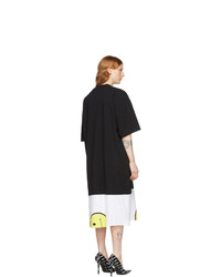 Vetements Black And White Have A Nice Day T Shirt Dress
