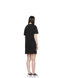 Kenzo Black Logo T Shirt Dress