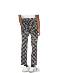 Dolce and Gabbana Black Crown Trousers