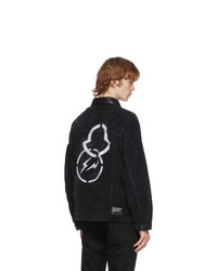 Moncler Genius 7 Moncler Fragt Hiroshi Fujiwara Black Graphic Jacket