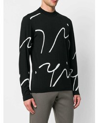 Giorgio Armani Abstract Design Sweater