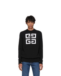 Givenchy Black 4g Sweater