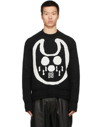 Givenchy Black Chito Edition Hockey Mask Crewneck Sweater