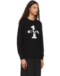 Undercover Black Evangelion Eva1 Crewneck Sweater