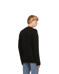 Valentino Black Inez And Vinoodh Edition Cashmere Sweater