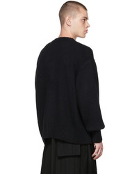 Undercover Black Jacquard Sweater