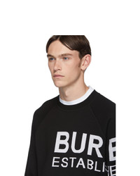 Burberry Black Lawton Sweater