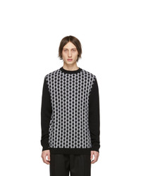 Balmain Black Monogram Sweater