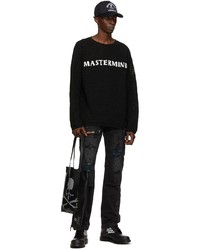 Mastermind World Black Polyester Sweater