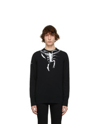 Givenchy Black Scorpio Print Sweater