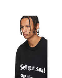 Nasaseasons Black Sell Your Soul Sweater