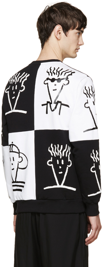 Etudes Studio Black Star Fido Dido Sweatshirt, $360 | SSENSE | Lookastic